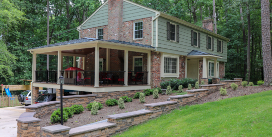 Bon Air Porch Remodel + Hardsccape